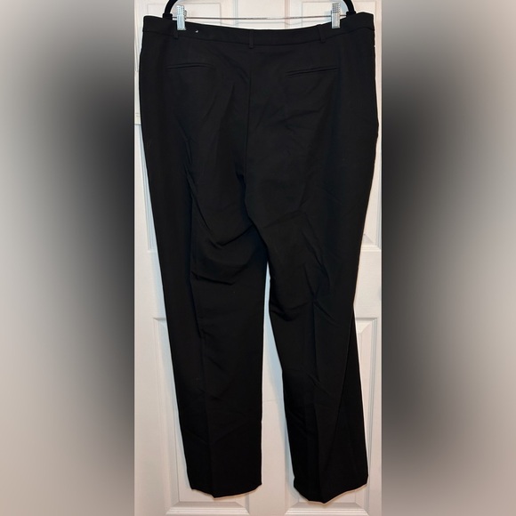 NWT Coldwater Creek Women’s Natural Fit Bootcut Trousers- Black/Size 20 Long - Picture 2 of 8